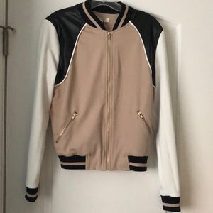 Sugar Lips Sporty Fashion Bomber jacket. Med